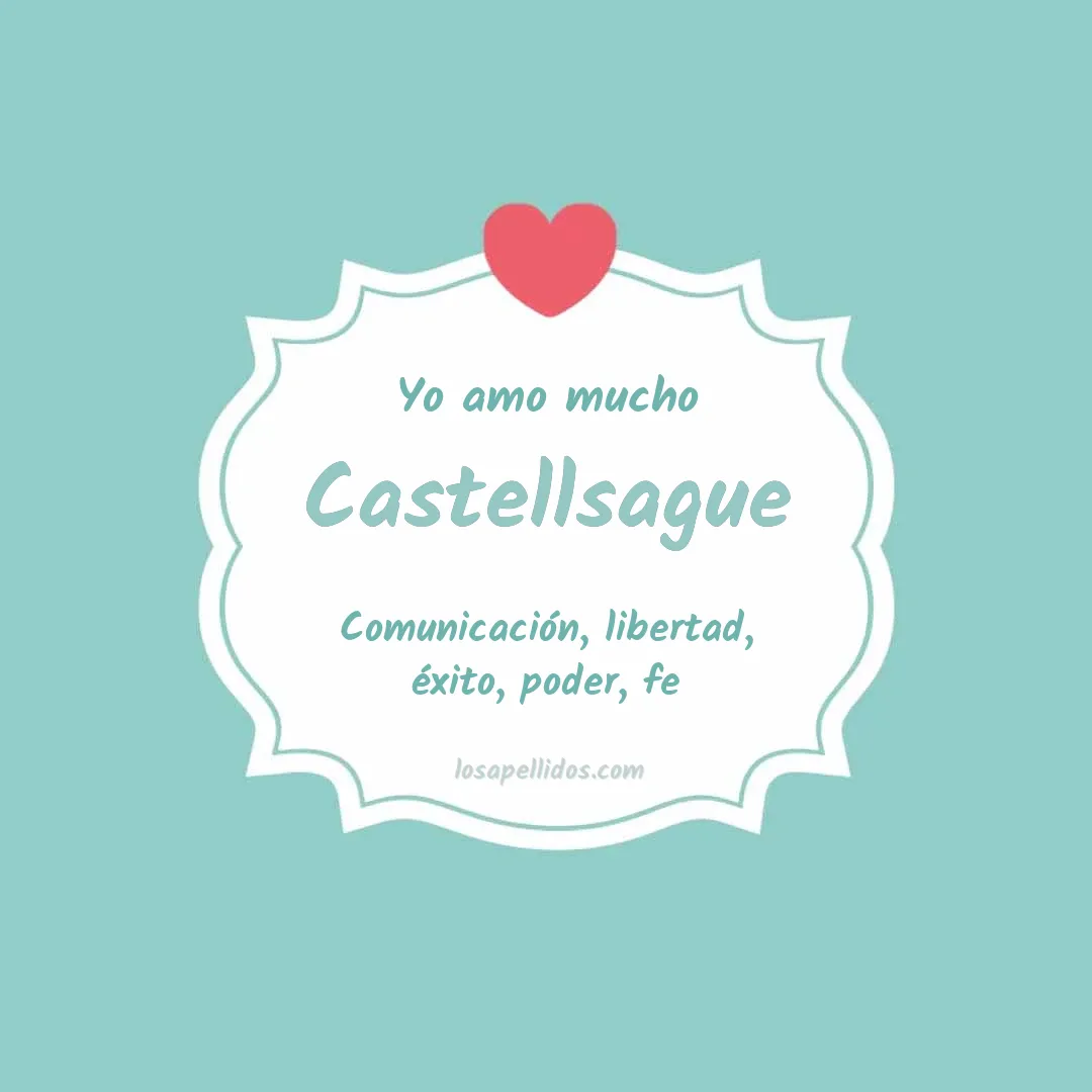 Yo amo mucho Castellsague