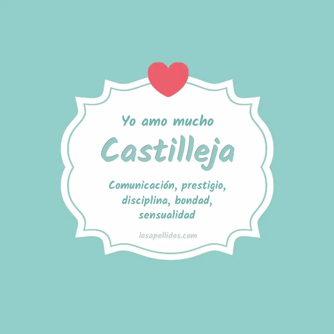 Yo amo mucho Castilleja
