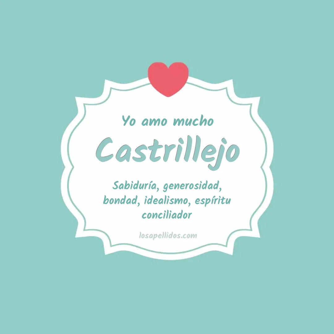 Yo amo mucho Castrillejo