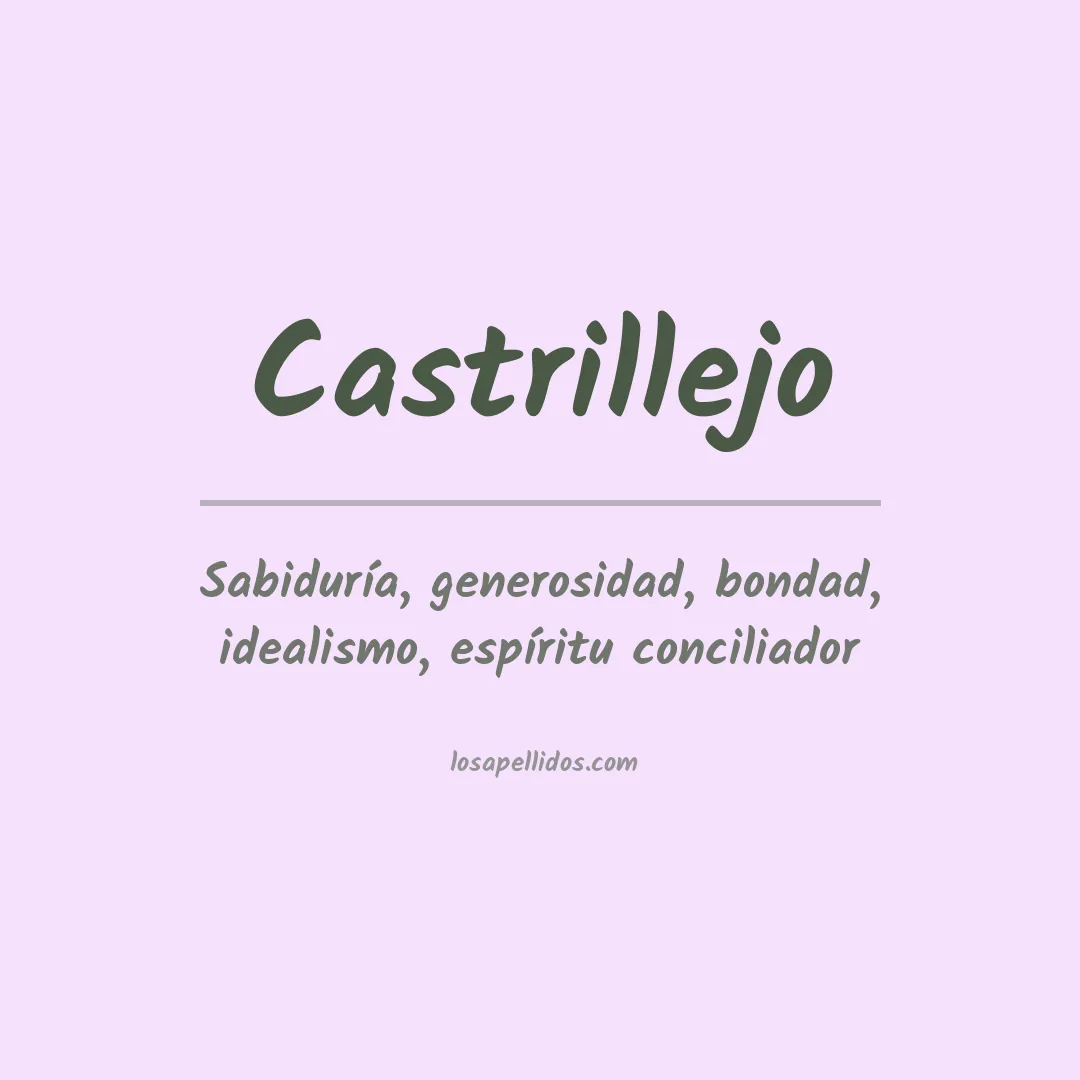 Apellido Castrillejo