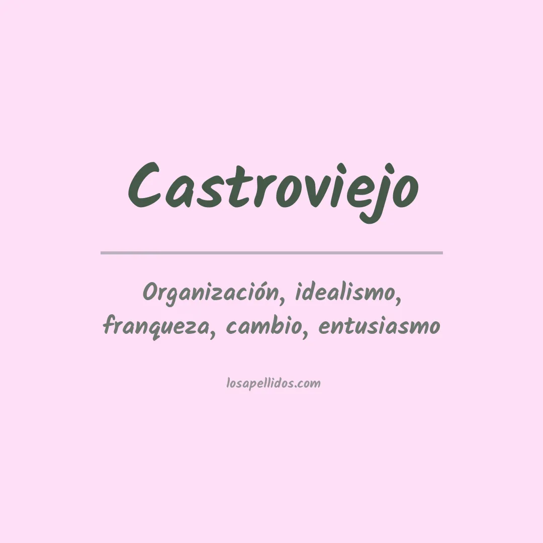 Apellido Castroviejo