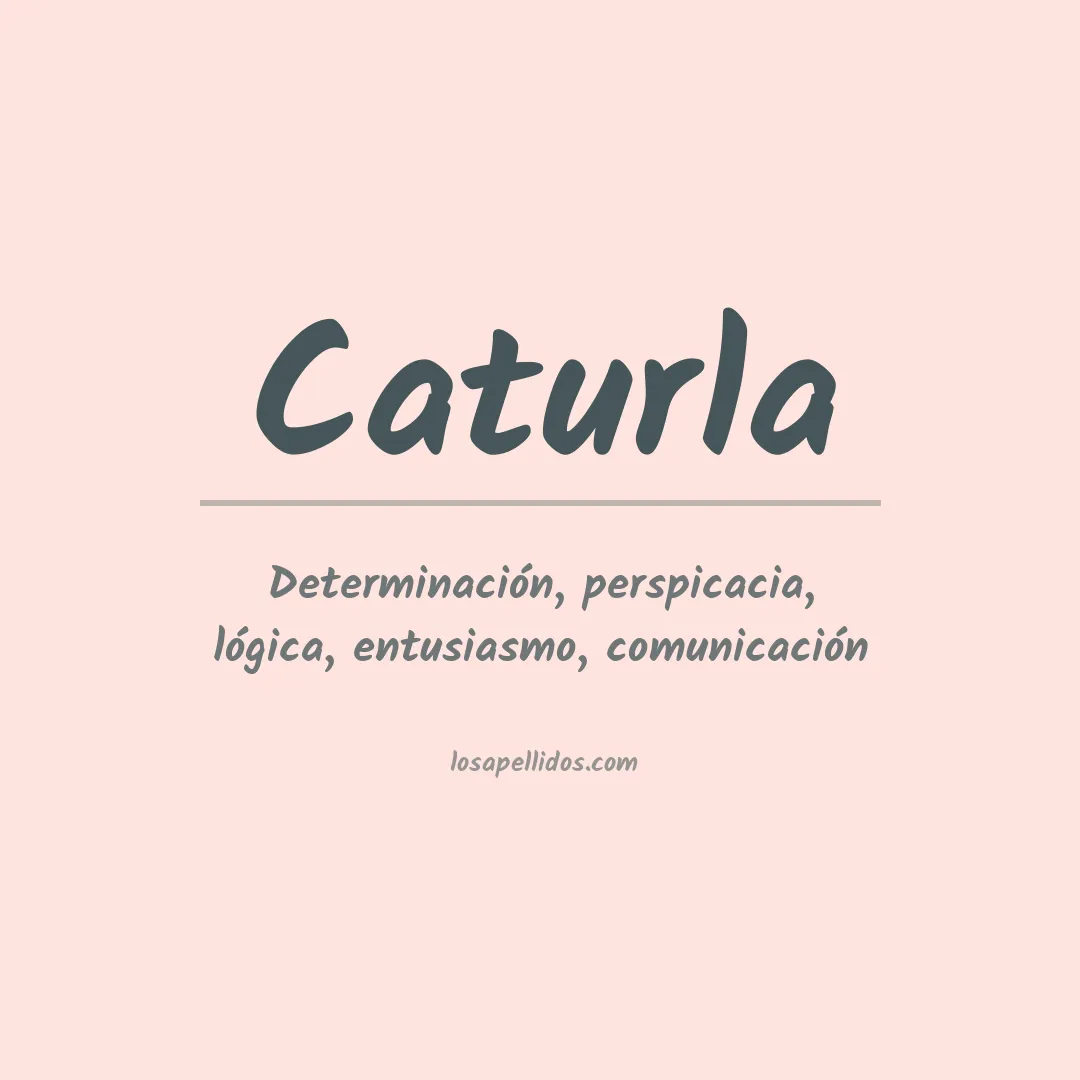 Apellido Caturla