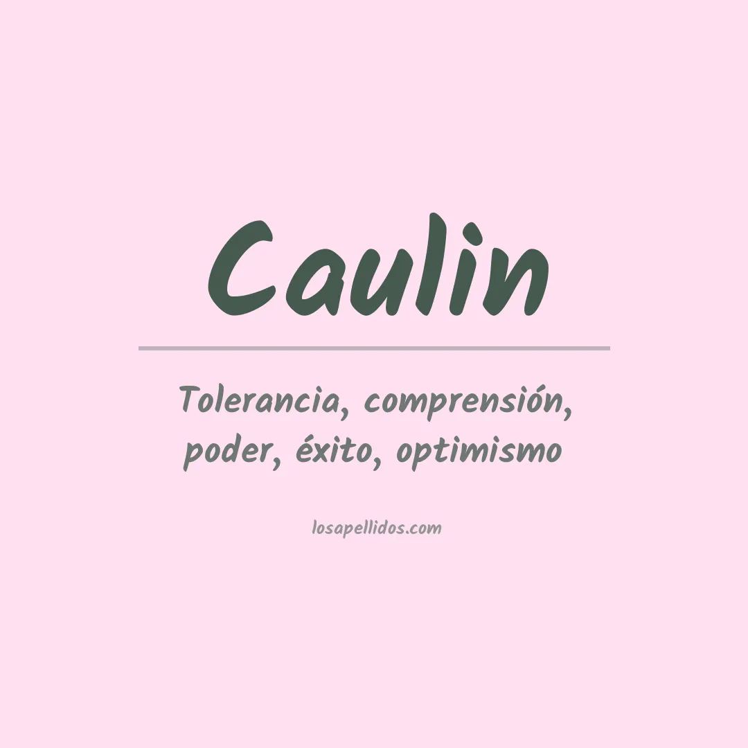 Apellido Caulin