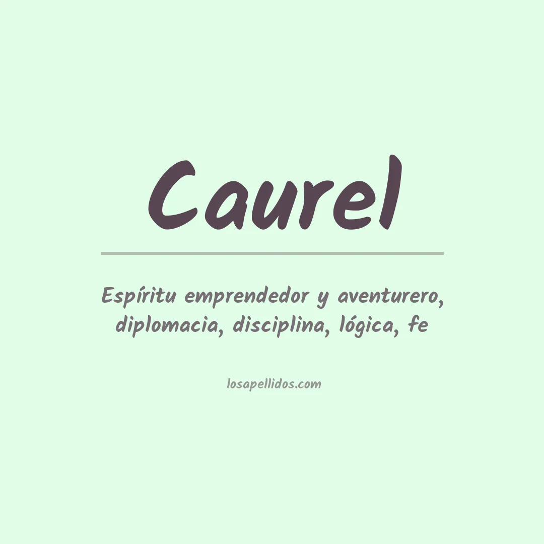 Apellido Caurel