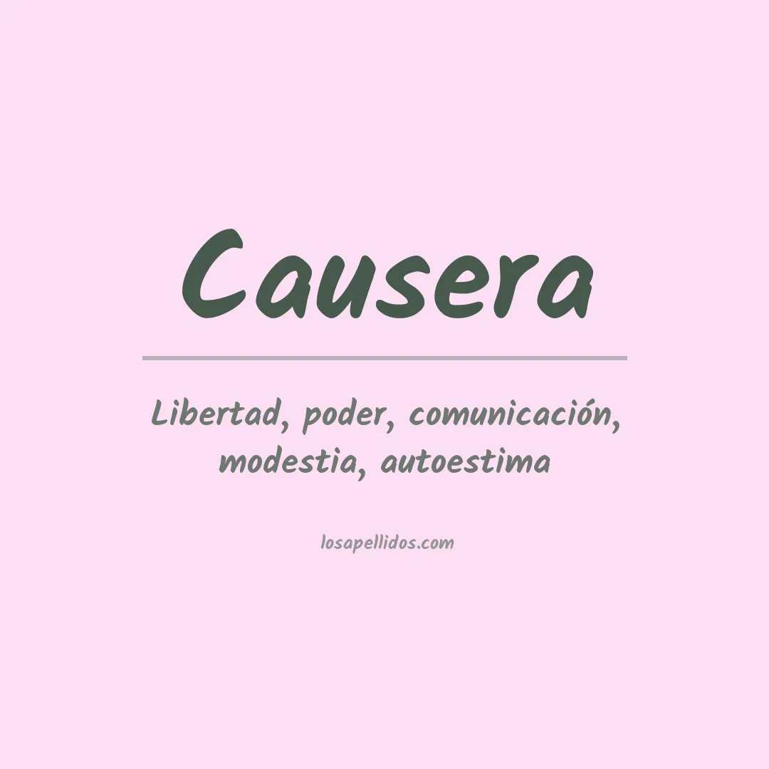Apellido Causera