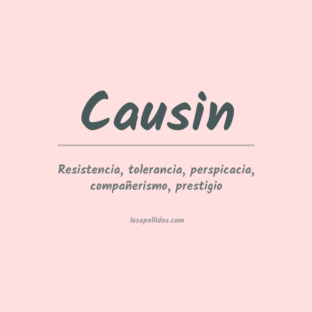 Apellido Causin