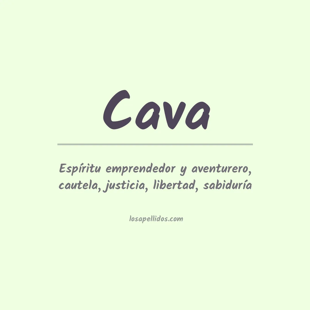 Apellido Cava