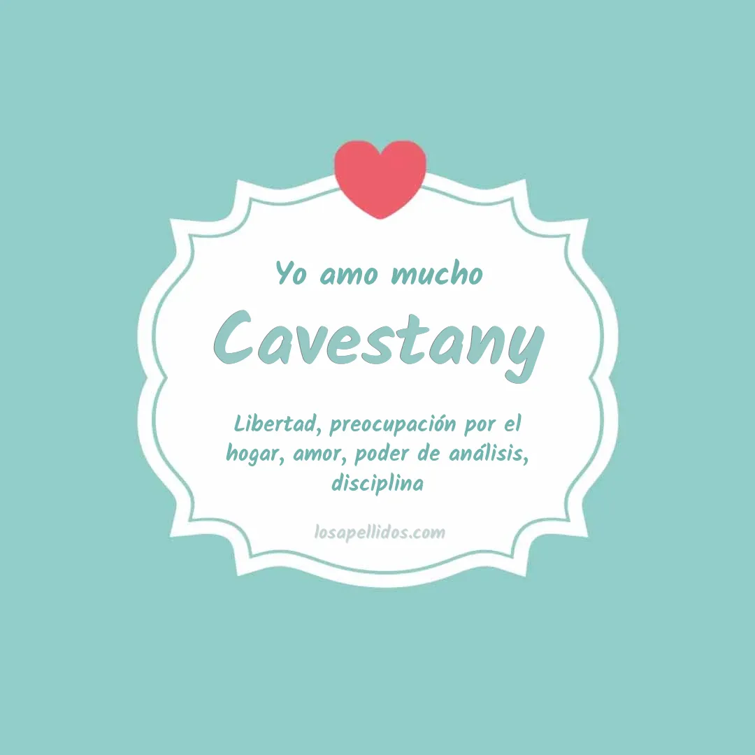 Yo amo mucho Cavestany