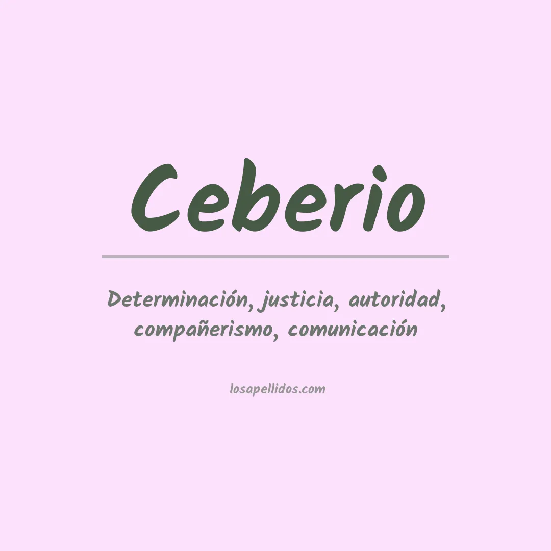 Apellido Ceberio