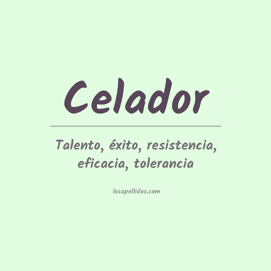 Apellido Celador
