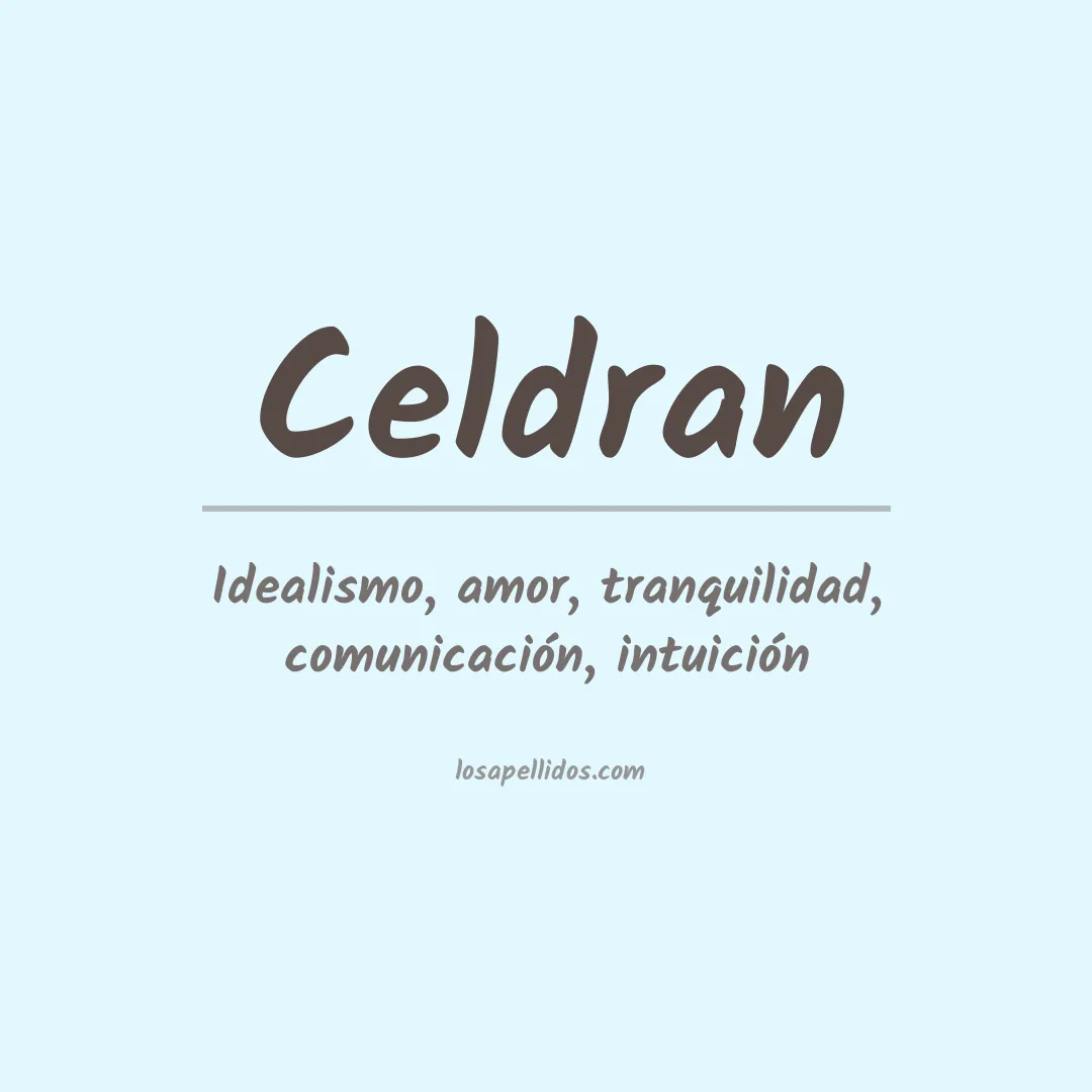 Apellido Celdran