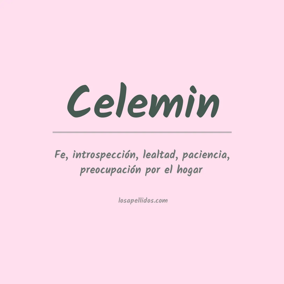 Apellido Celemin