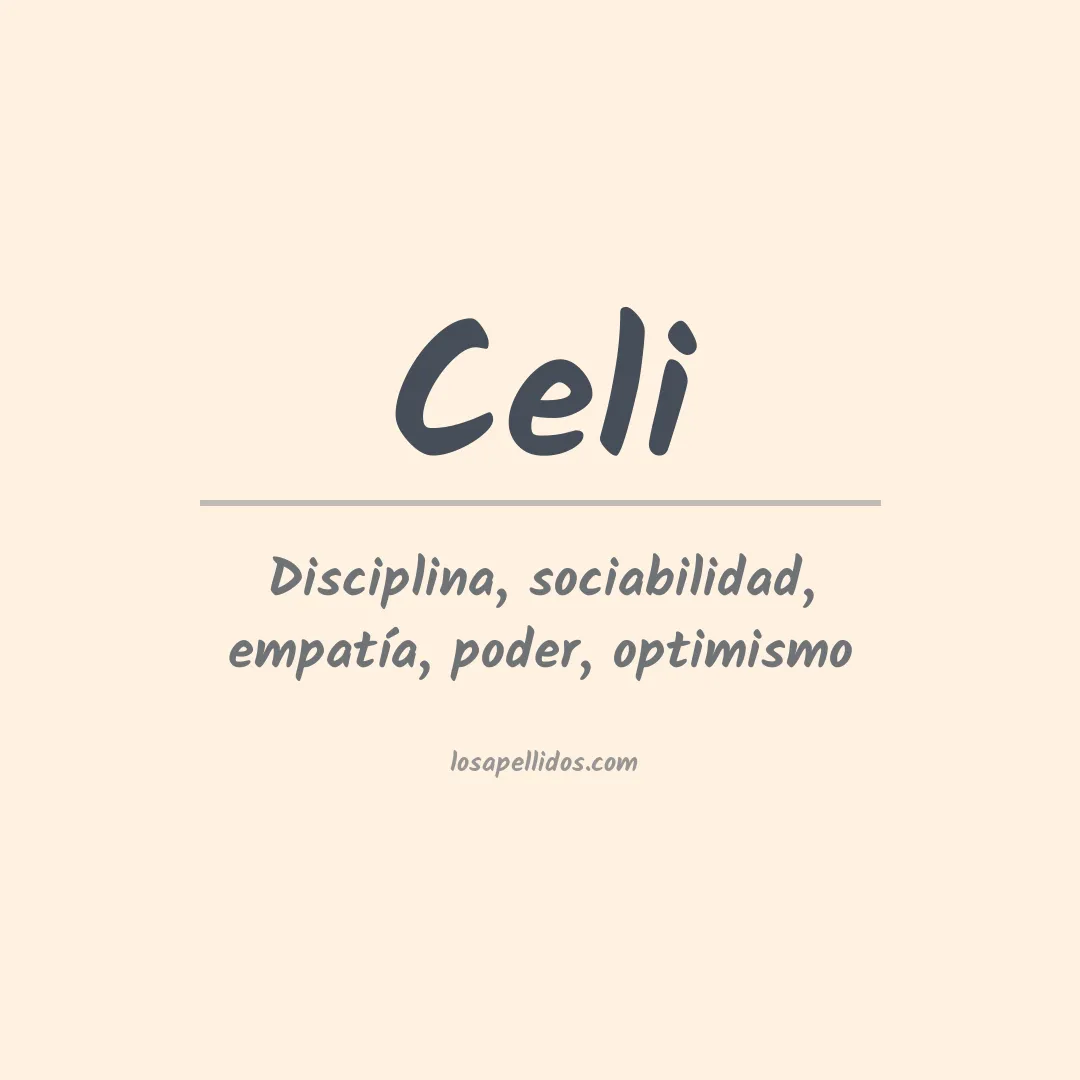 Apellido Celi