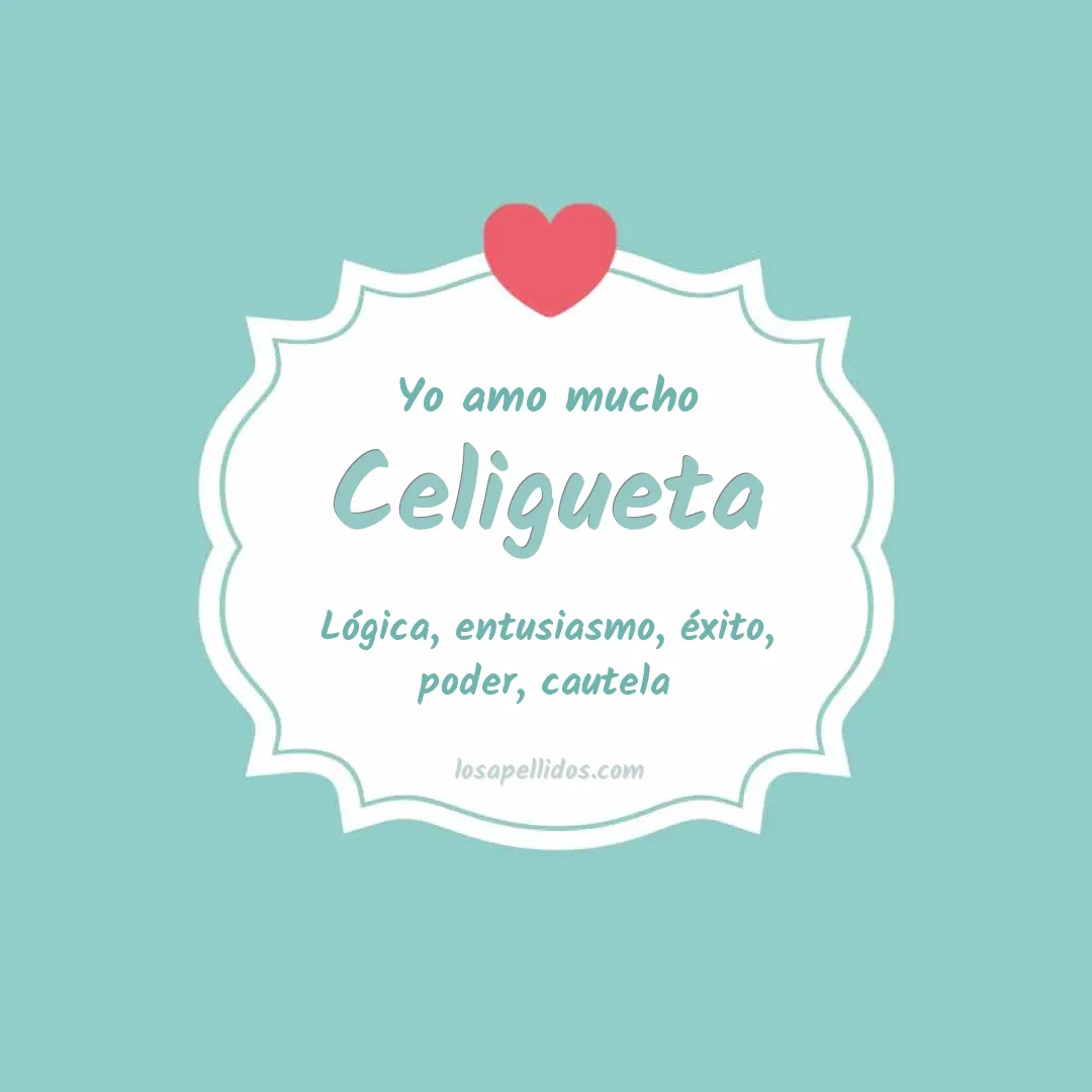 Yo amo mucho Celigueta
