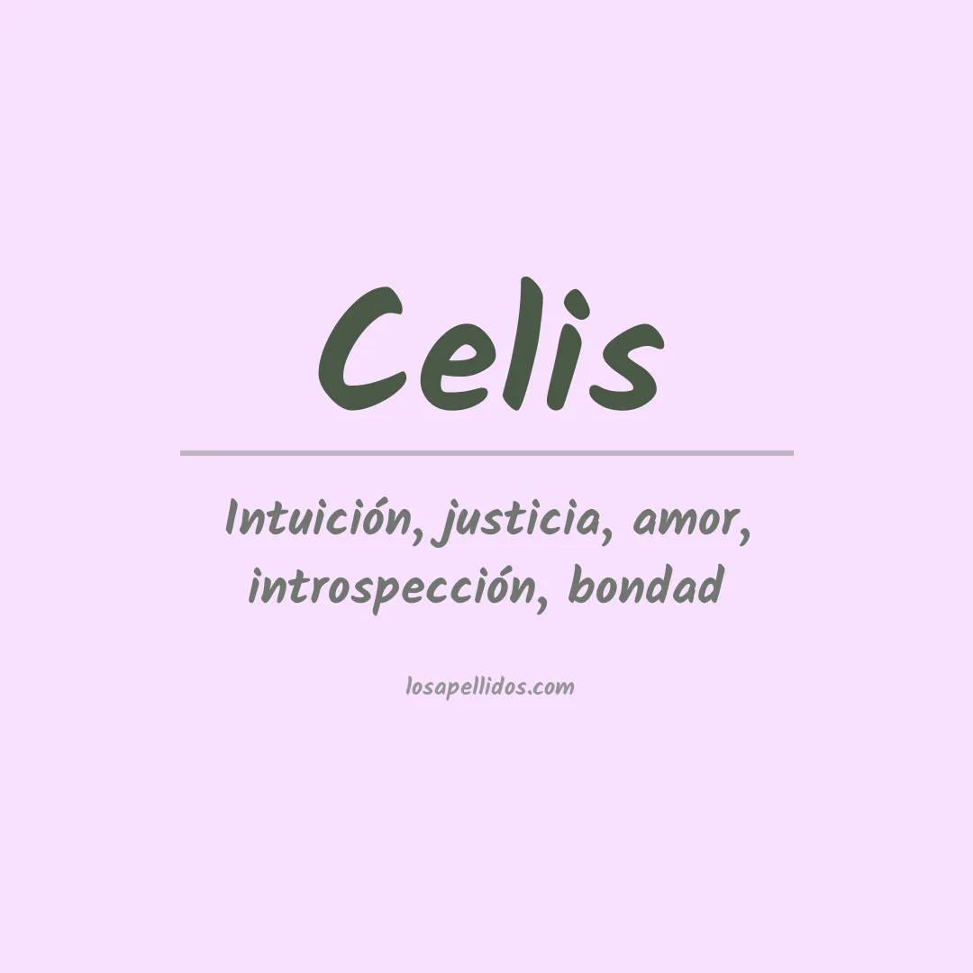 Apellido Celis