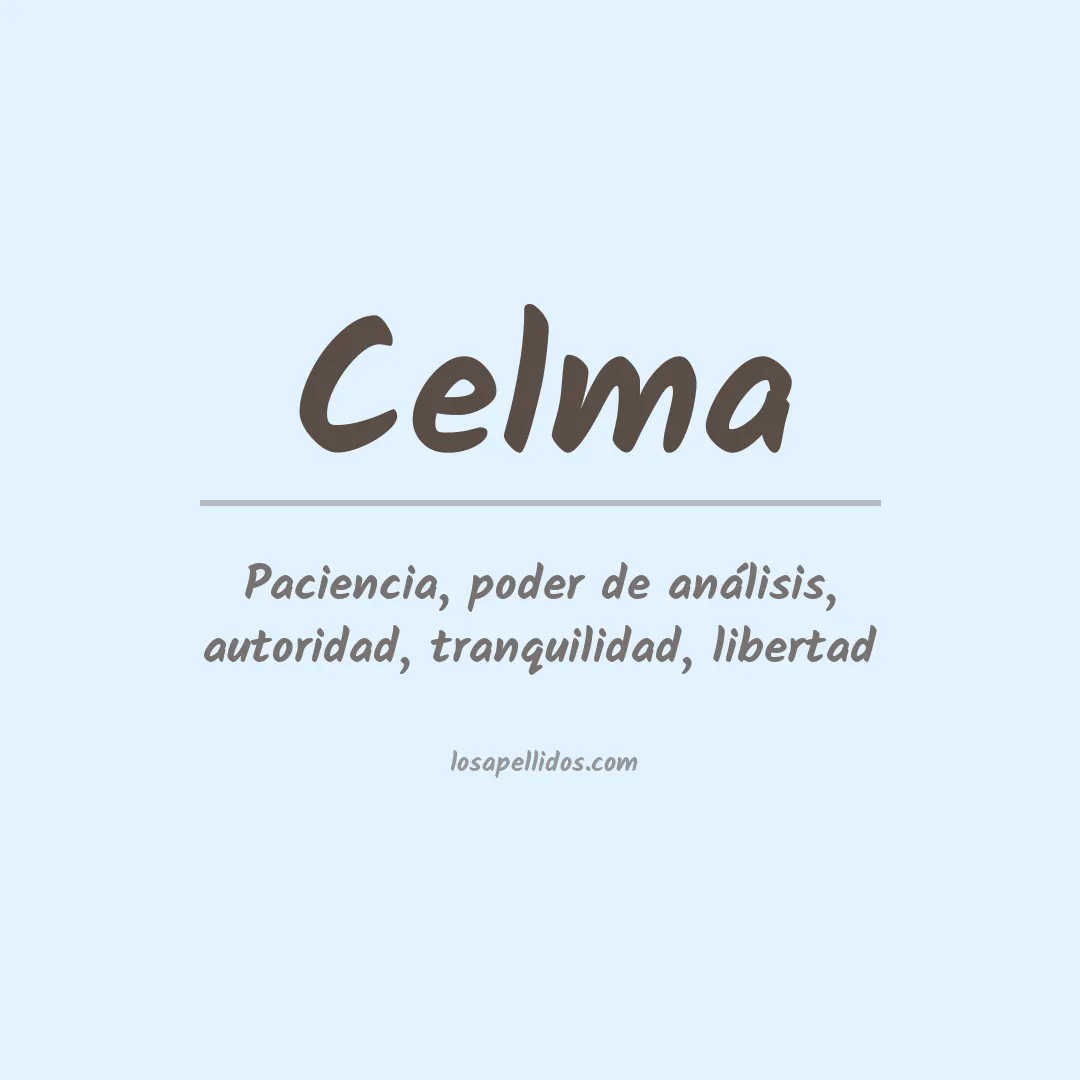 Apellido Celma