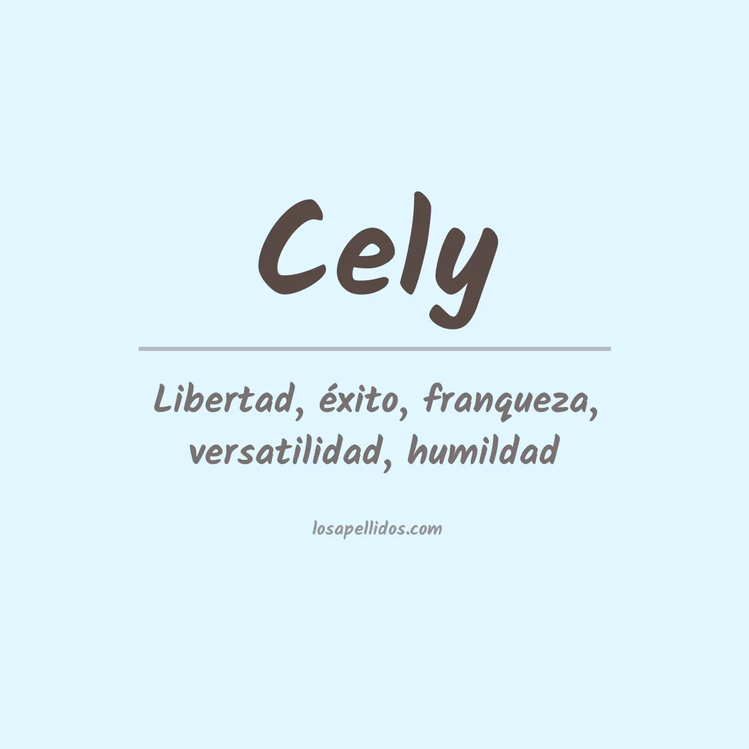 Apellido Cely