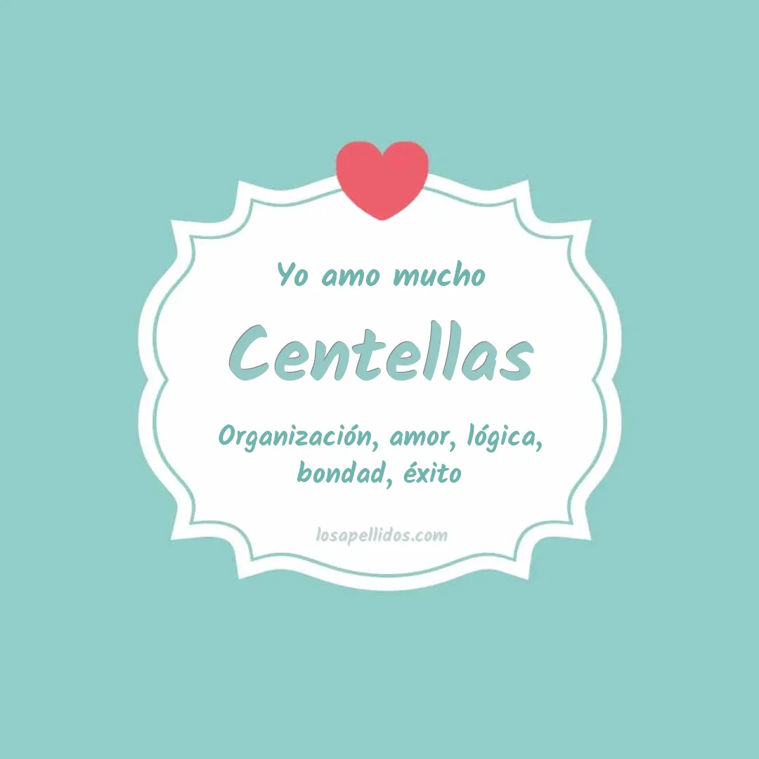 Yo amo mucho Centellas