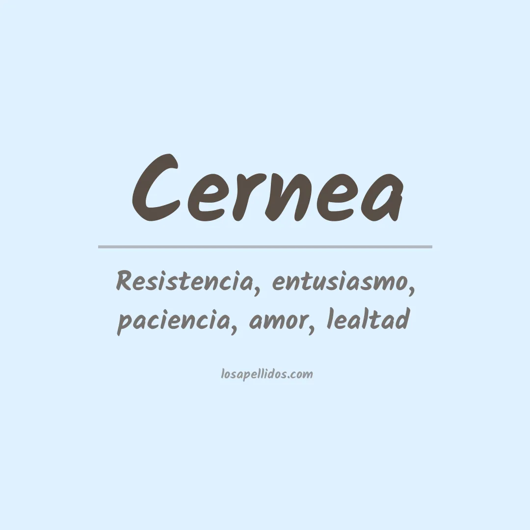 Apellido Cernea