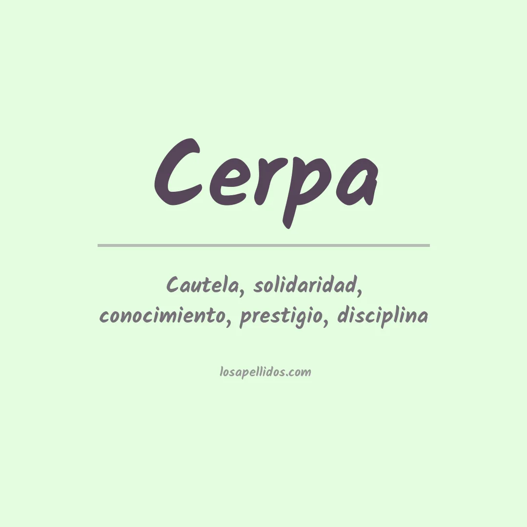Apellido Cerpa