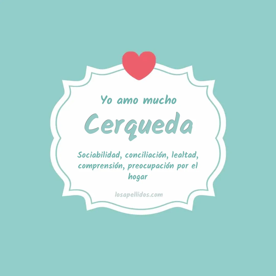 Yo amo mucho Cerqueda