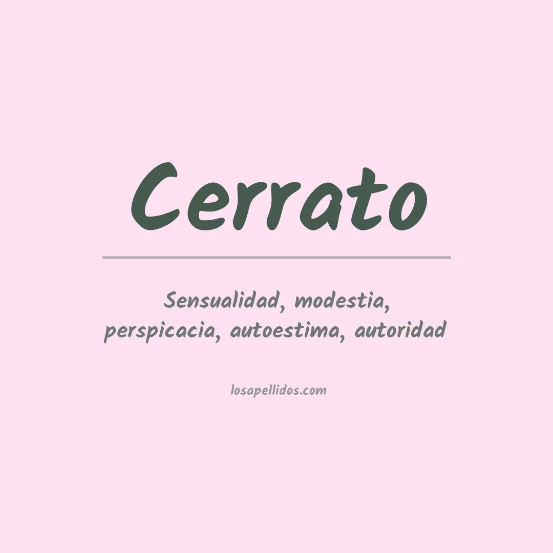 Apellido Cerrato
