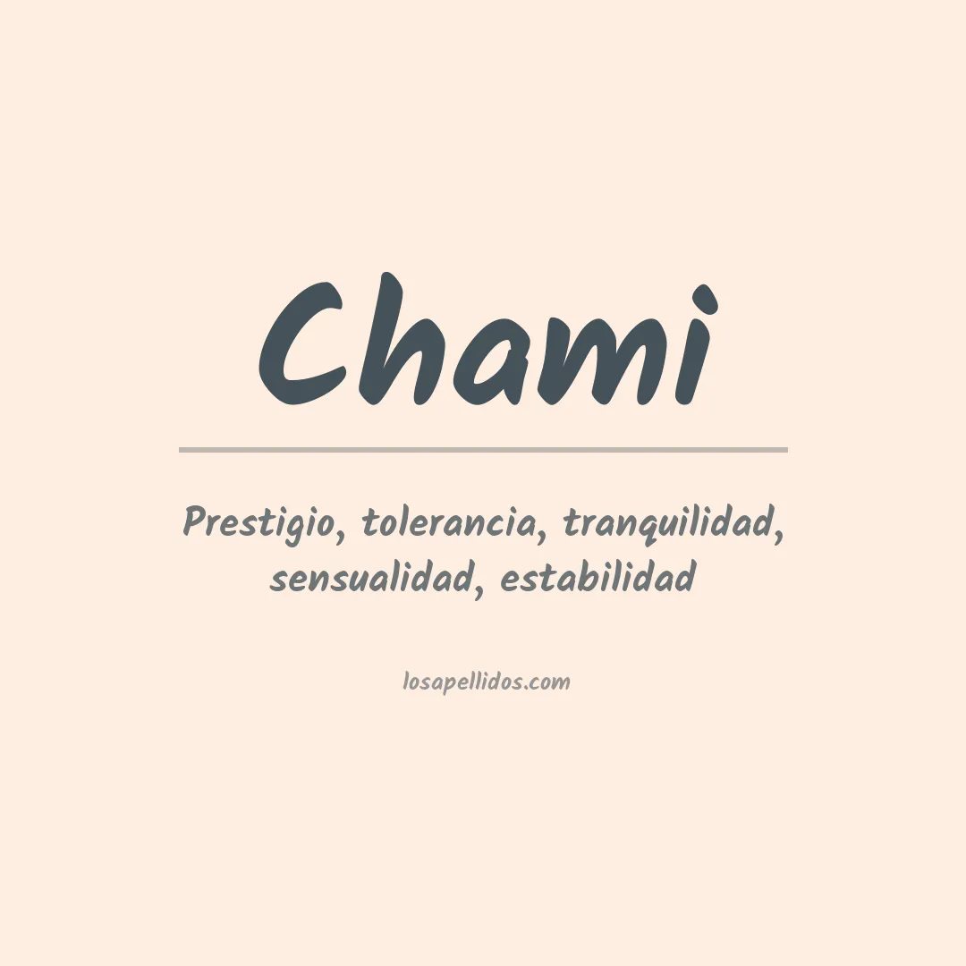 Apellido Chami