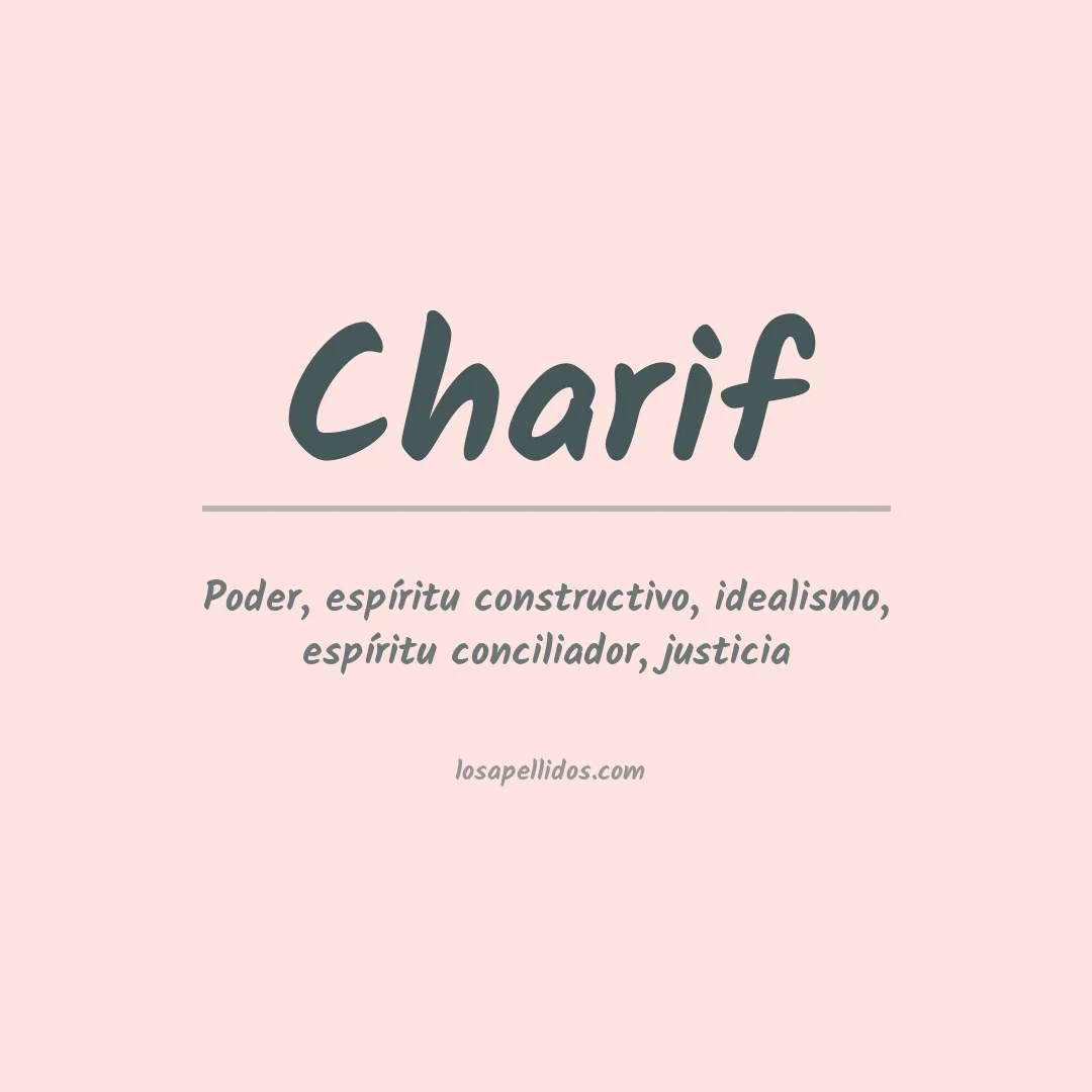 Apellido Charif