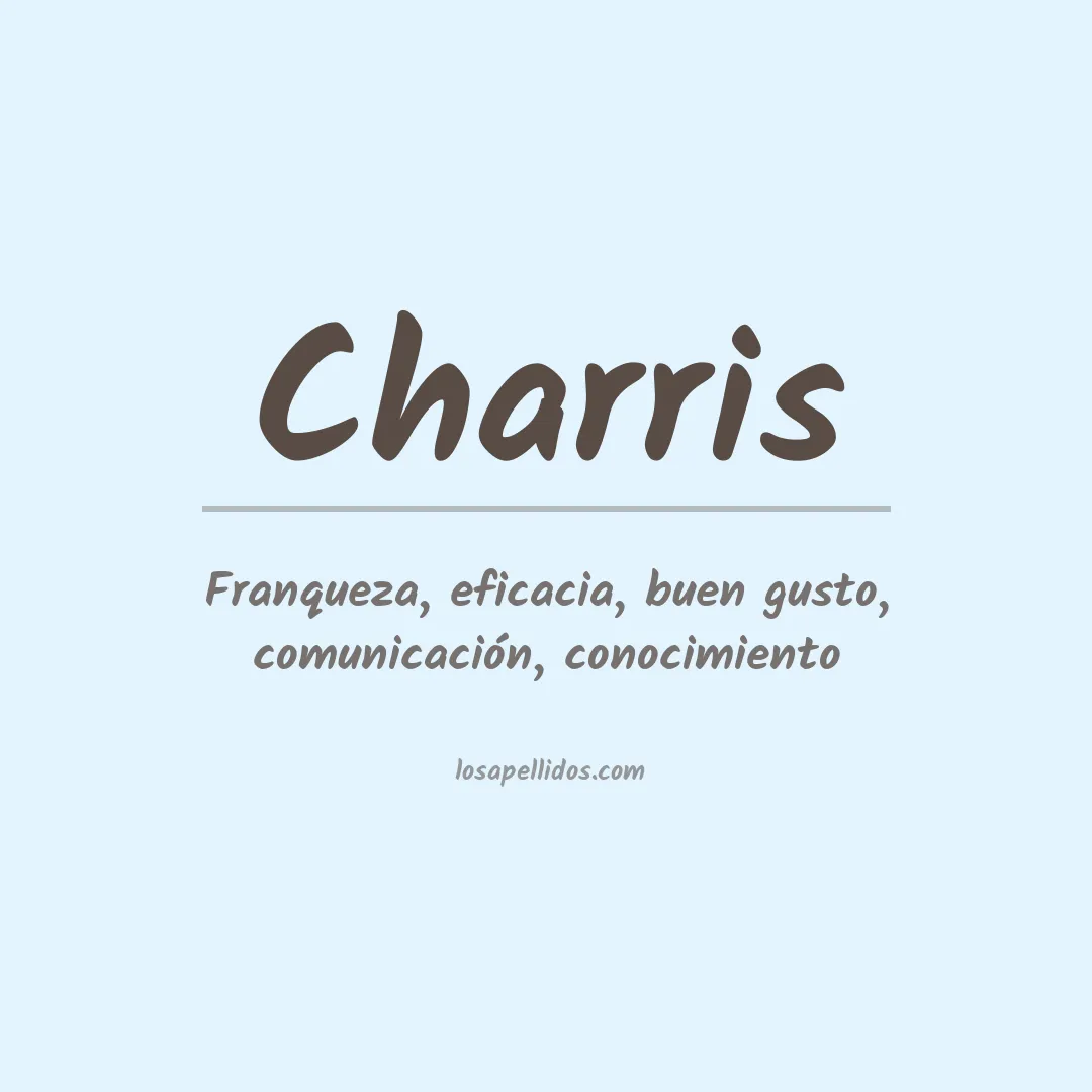 Apellido Charris