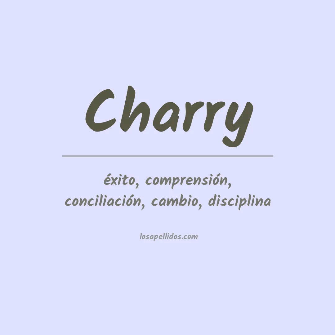 Apellido Charry