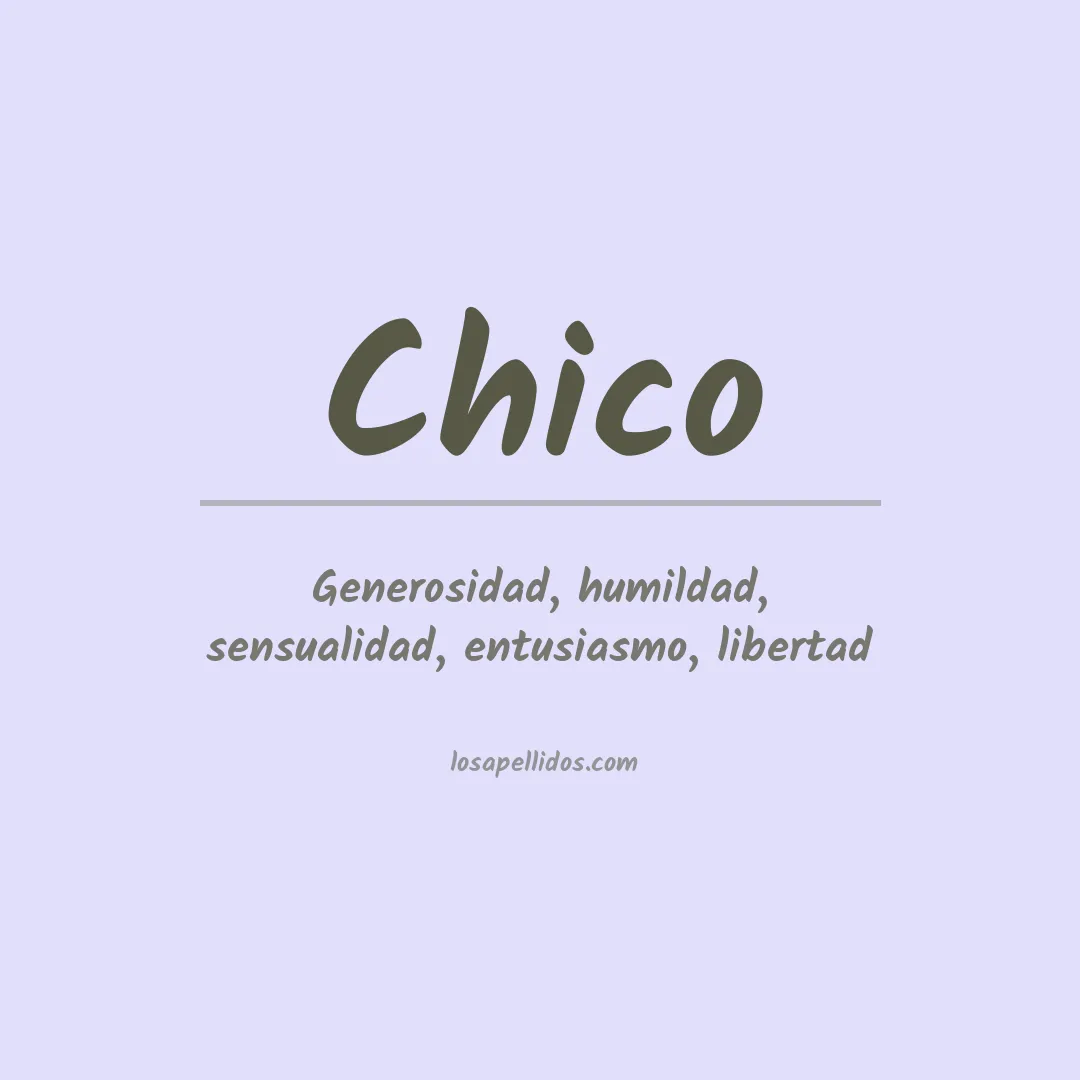 Apellido Chico