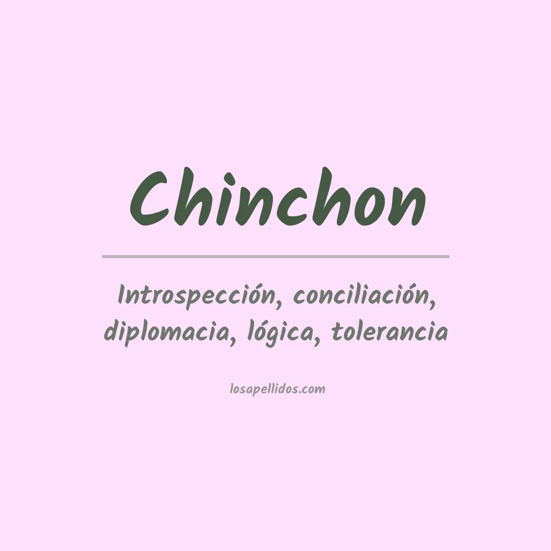 Apellido Chinchon