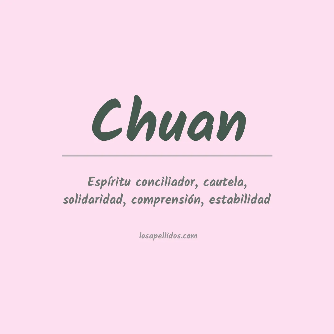 Apellido Chuan