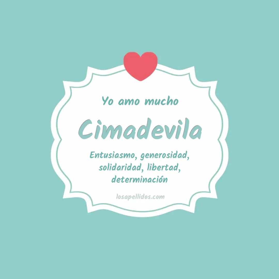Yo amo mucho Cimadevila