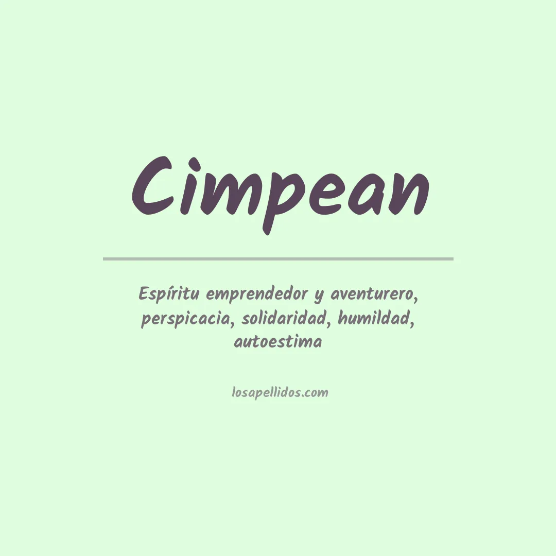 Apellido Cimpean