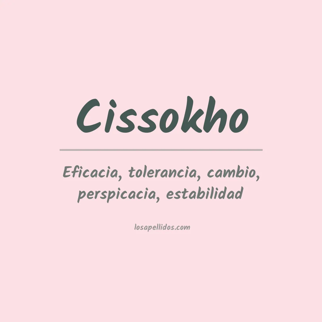 Apellido Cissokho