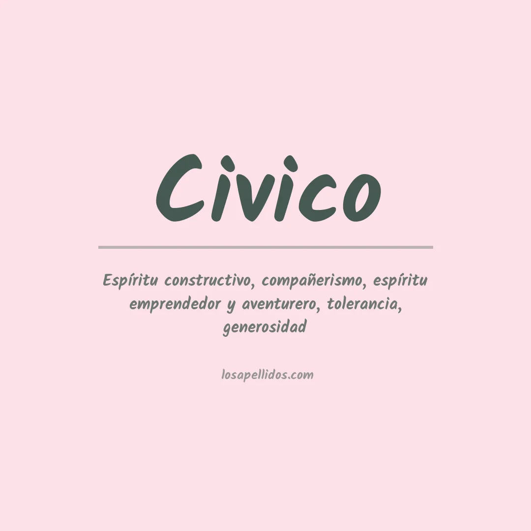 Apellido Civico