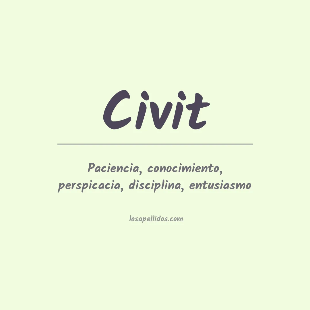 Apellido Civit