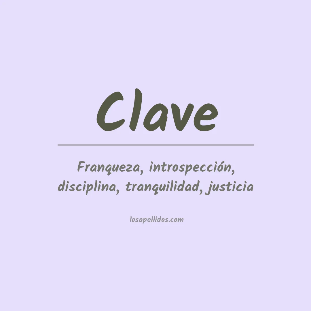 Apellido Clave