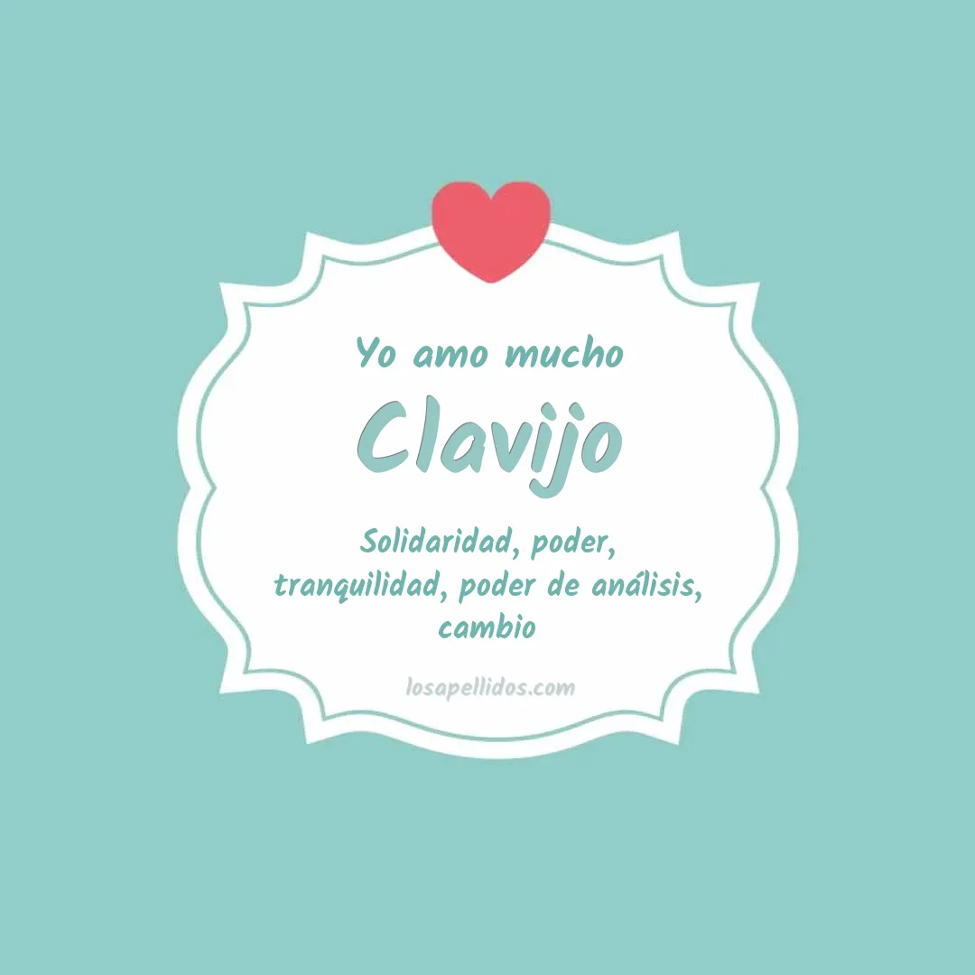 Yo amo mucho Clavijo