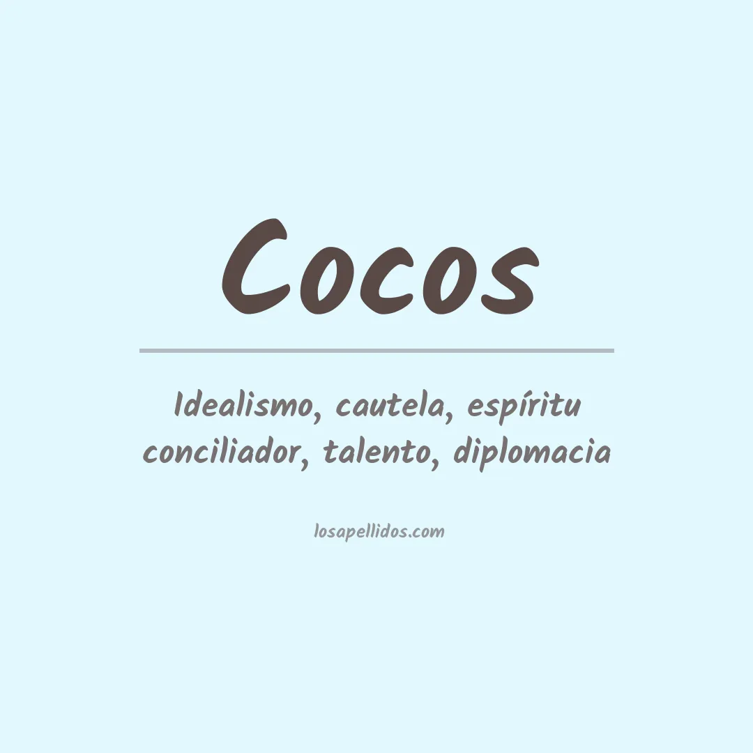 Apellido Cocos