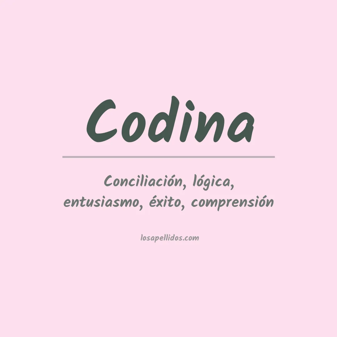 Apellido Codina