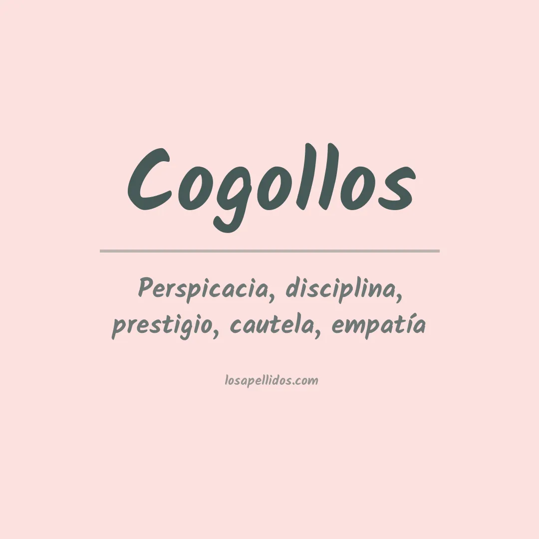Apellido Cogollos