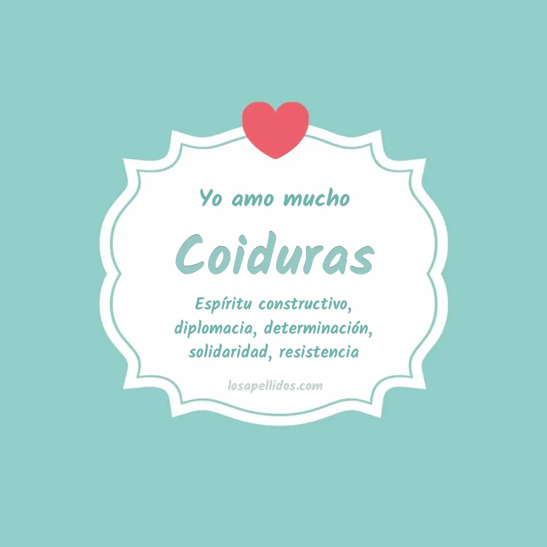 Yo amo mucho Coiduras