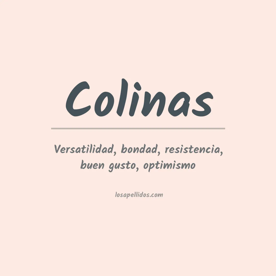 Apellido Colinas