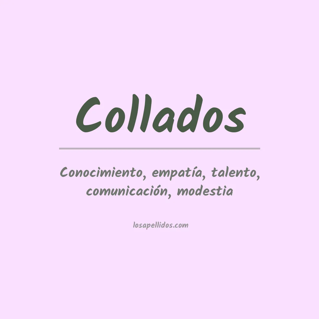 Apellido Collados