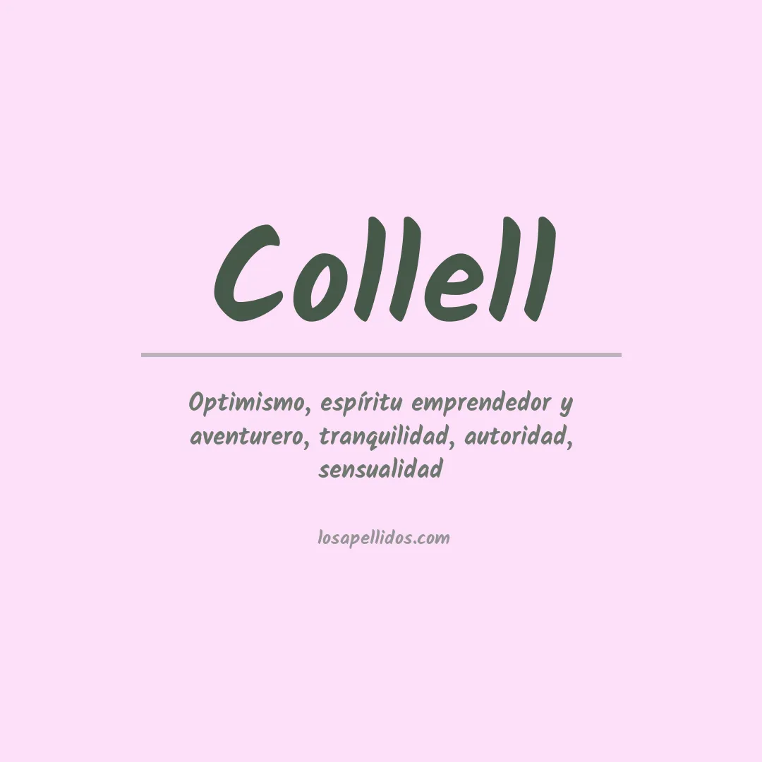 Apellido Collell