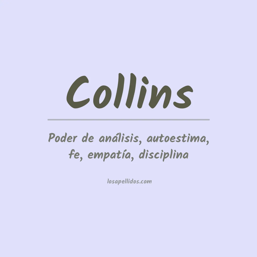 Apellido Collins