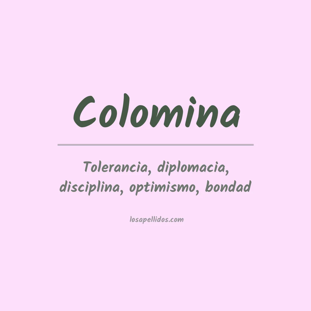 Apellido Colomina