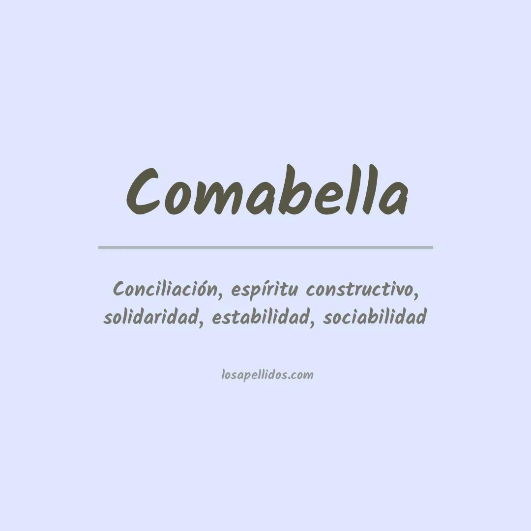 Apellido Comabella